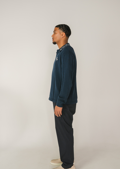 LA FAMILIA - KNIT POLO NAVY